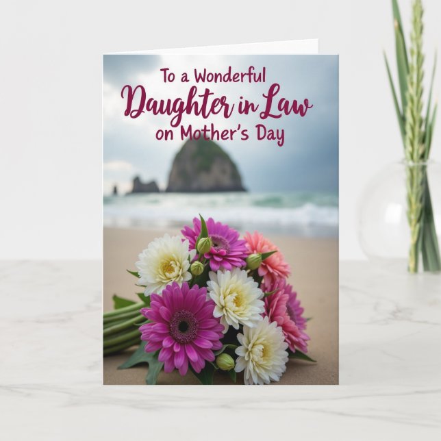 Seascape Mothers Day Card (Front)