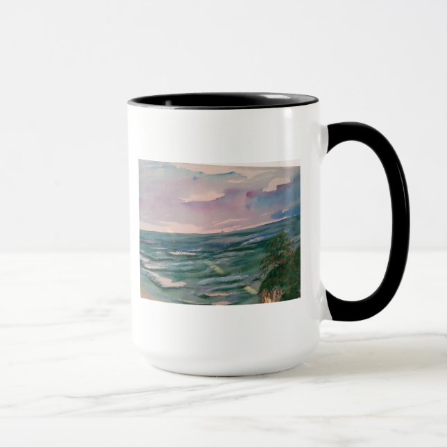 Seascape off the California Coast Mug (Right)