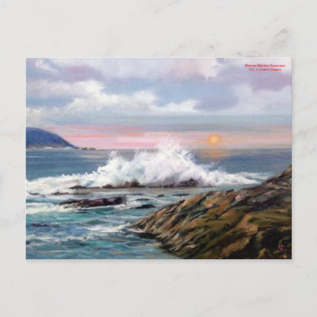 Seascape Postcard (Front)