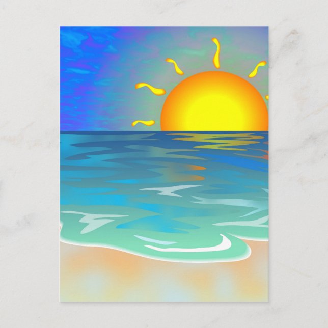 Seascape Postcard (Front)