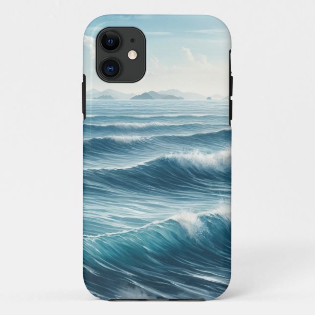 Seascape Serenity Case-Mate iPhone Case (Back)