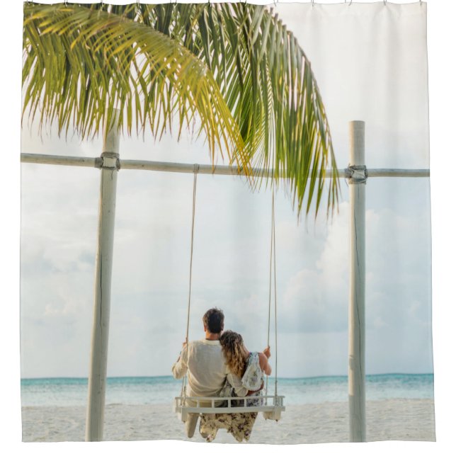 Seascape Shower Curtain (Front)