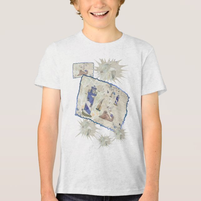 Seascape Tri-Blend Shirt (Front)