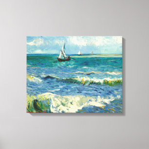 Seascape   Vincent van Gogh Canvas Print