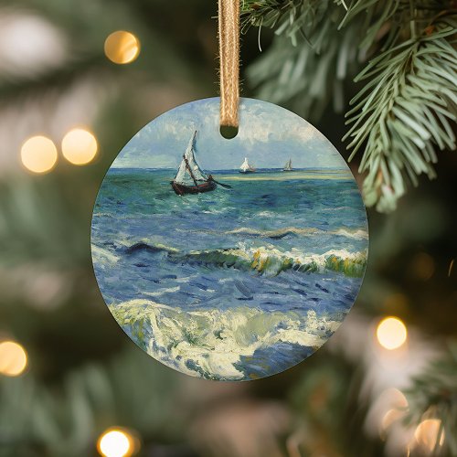 Seascape | Vincent van Gogh Ceramic Ornament