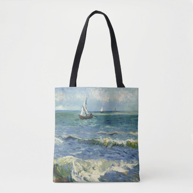Seascape | Vincent van Gogh Tote Bag (Front)
