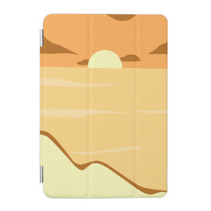 Seascape with Beach, Great Wave & Mount Sea Case
