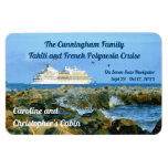 Seascape With Cruise Ship Stateroom Door Marker Magnet at Zazzle