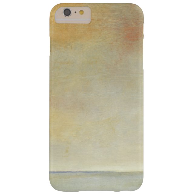 Seascape with Tranquil Orange Sunset Case-Mate iPhone Case (Back)
