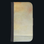 Seascape with Tranquil Orange Sunset Phone Wallet<br><div class="desc">Tim O'Toole created this lovely painting of a seascape with a traquil orange sunset over top. A peaceful feeling washes over you as you glace at this piece. Purchase a copy today!</div>