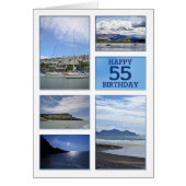 Seascapes 55th birthday card (Front)