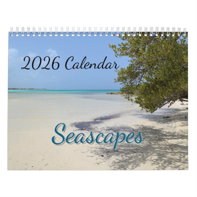 Seascapes Ocean Sea Tropical Calendar (Cover)