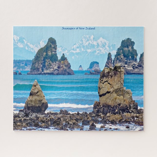 Seascapes of New Zealand Jigsaw Puzzle (Horizontal)
