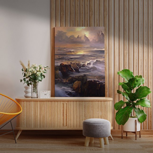Seascapes Series - 1/3 Canvas Print (Creator Uploaded)