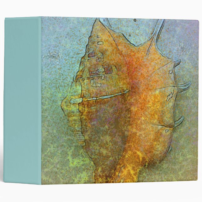 SEASHELL 2" Ring Binder (Front/Spine)