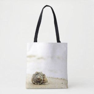 Seashell Alone On Beach Tote Bag