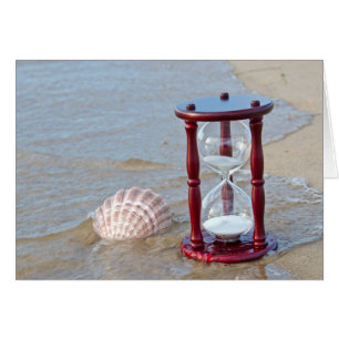 Seashell and Sand Timer Cards