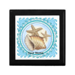 Seashell and Starfish Gift Box