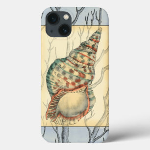Seashell and Tree Branches iPhone 13 Case