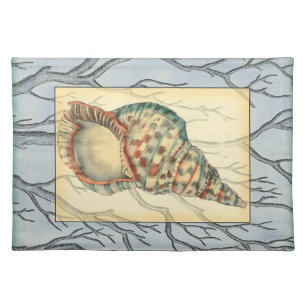 Seashell and Tree Branches Placemat