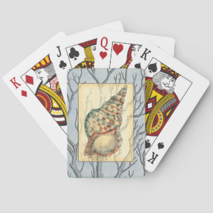 Seashell and Tree Branches Poker Cards