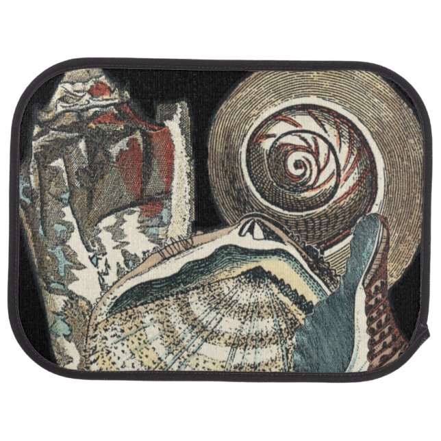 Seashell Anthology Car Mat (Rear)