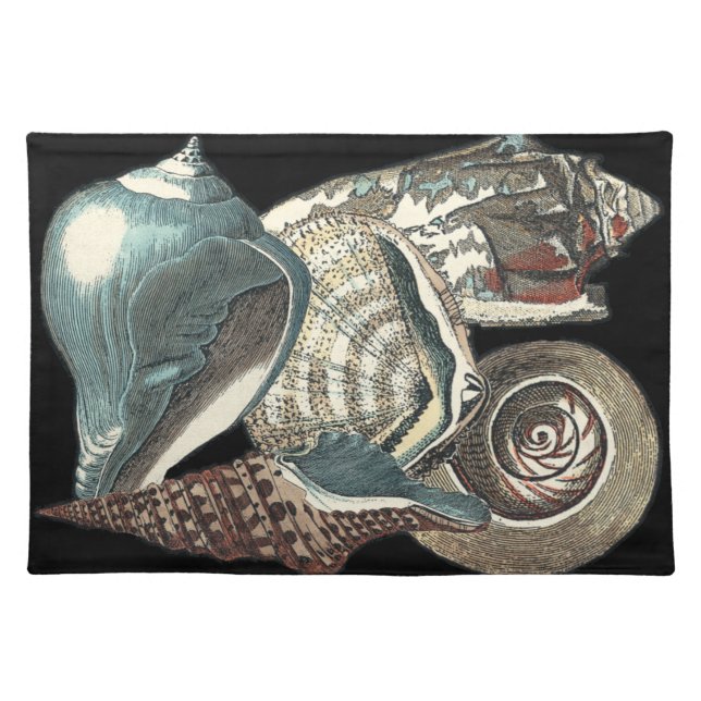 Seashell Anthology Cloth Placemat (Front)