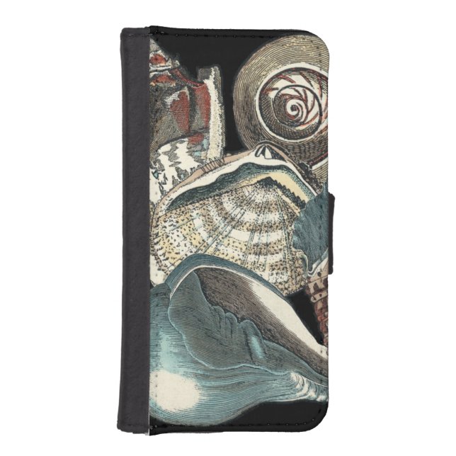 Seashell Anthology iPhone Wallet Case (Front)