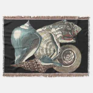Seashell Anthology Throw Blanket