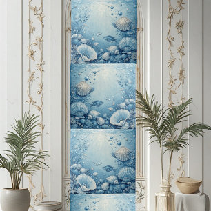 Seashell Aquatic Fish Underwater Filtering Light  Ceramic Tile