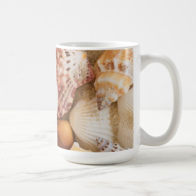 Seashell Arrangement Coffee Mug (Right)