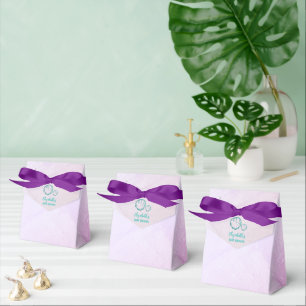 Seashell Baby Shower Favor Boxes