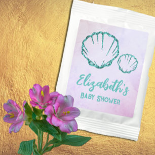 Seashell Baby Shower Lemonade Drink Mix