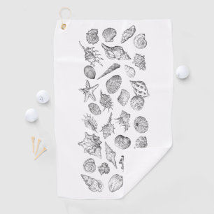 Seashell Bath Towel Set