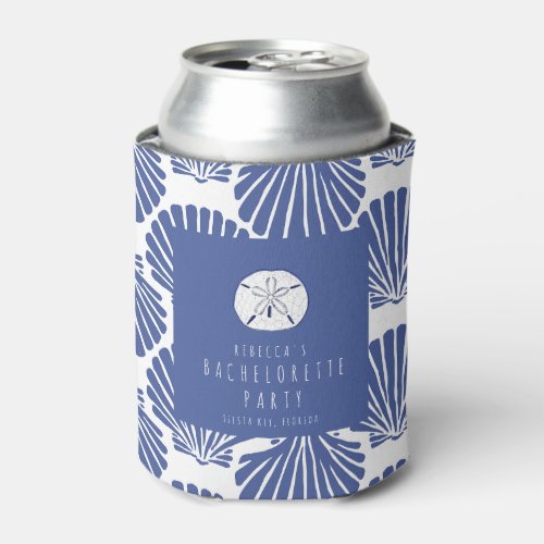 Seashell Beach Bachelorette Weekend Can Cooler
