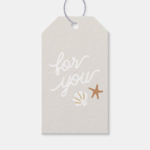 Seashell Beach Starfish For You Favour  Gift Tags