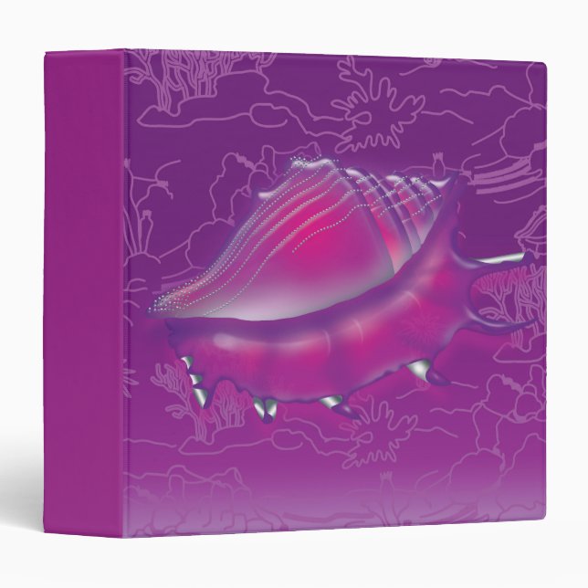 Seashell Binder (Front/Spine)