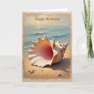 Seashell Birthday Card