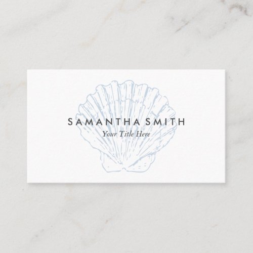 Seashell Business Card