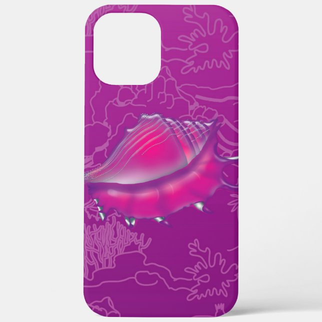 Seashell Case-Mate iPhone Case (Back)