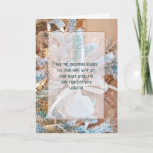 seashell Christmas ornament in frame