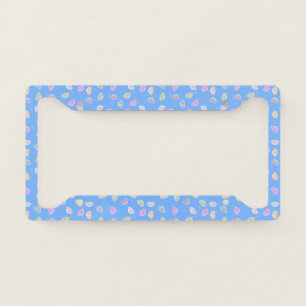Seashell Clams License Plate Frame