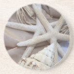Seashell Coasters<br><div class="desc">Starfish & Conch shell</div>