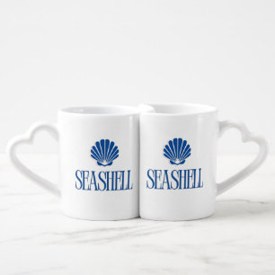 Seashell Coffee Mug Set