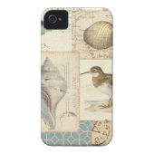 Seashell Collage Case-Mate iPhone Case (Back)