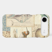 Seashell Collage Case-Mate iPhone Case (Back (Horizontal))