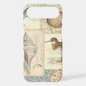 Seashell Collage Case-Mate iPhone Case (Back)