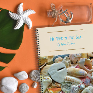 Seashell Collection Personalized Beachcombers Notebook
