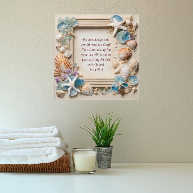 Seashell Dreams Frame Acrylic Print (Creator Uploaded)