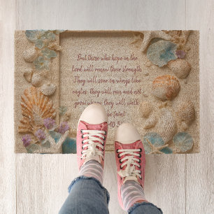Seashell Dreams Frame Fiber Doormat
